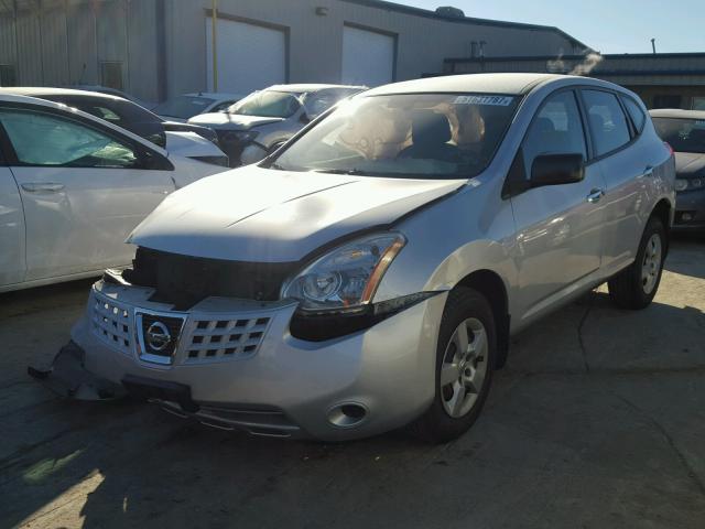 JN8AS5MV6AW109681 - 2010 NISSAN ROGUE S SILVER photo 2