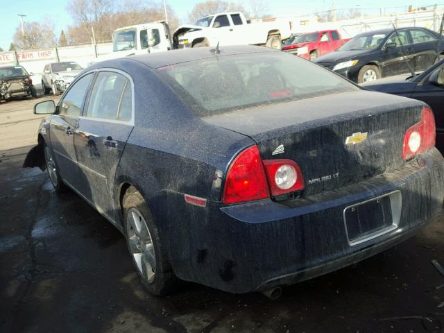 1G1ZD5EB9AF312263 - 2010 CHEVROLET MALIBU 2LT BLUE photo 3