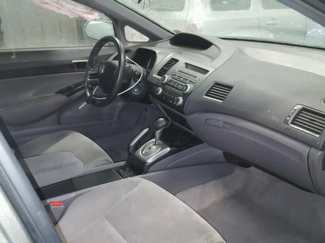 1HGFA16568L112233 - 2008 HONDA CIVIC LX GRAY photo 5