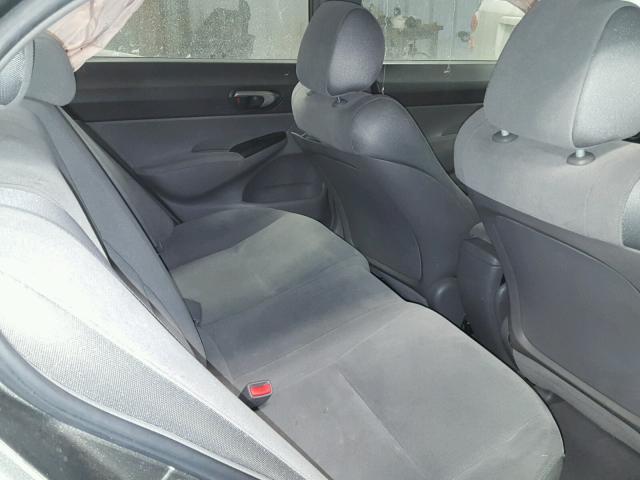 1HGFA16568L112233 - 2008 HONDA CIVIC LX GRAY photo 6