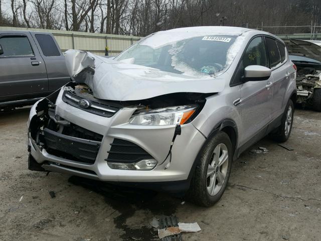 1FMCU0GX7EUB57637 - 2014 FORD ESCAPE SE SILVER photo 2