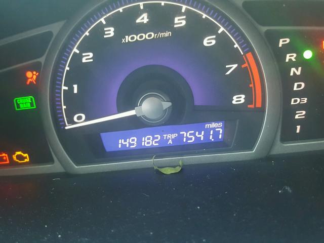 2HGFA16816H527657 - 2006 HONDA CIVIC EX ნაცრისფერი ფოტო 8