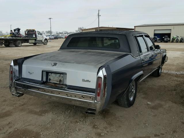 1G6DW5475LR707117 - 1990 CADILLAC BROUGHAM GRAY photo 4