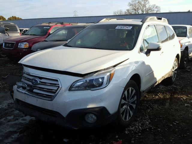 4S4BSBJC5F3279147 - 2015 SUBARU OUTBACK 2. WHITE photo 2