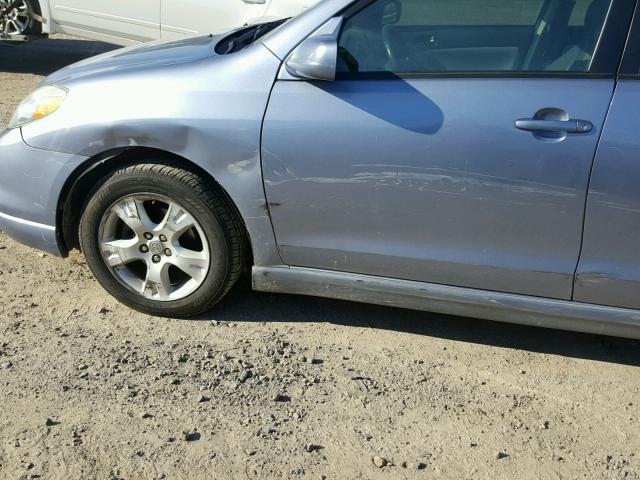 2T1KR32E55C490182 - 2005 TOYOTA MATRIX BAS BLUE photo 9