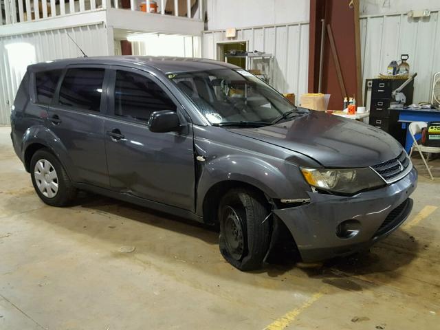 JA4MS31X77U003225 - 2007 MITSUBISHI OUTLANDER GRAY photo 1