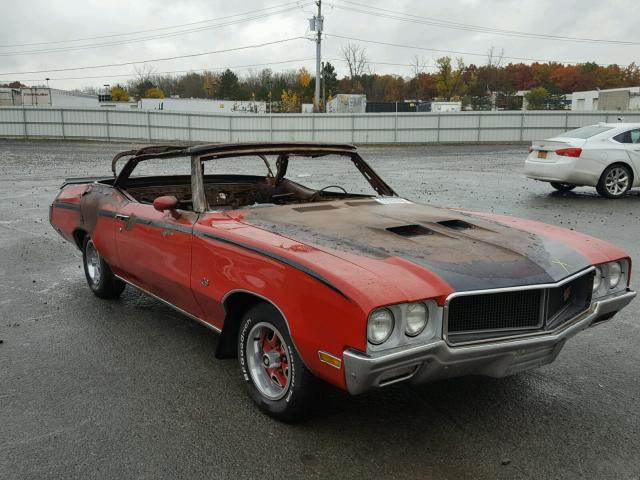 444670H307275 - 1970 BUICK SKYLARK RED photo 1