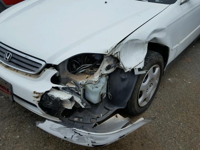 2HGEJ8646XH575982 - 1999 HONDA CIVIC EX 白色 照片 9