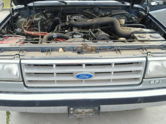 1FTHF25G0JPB70628 - 1988 FORD F250 BLUE photo 7