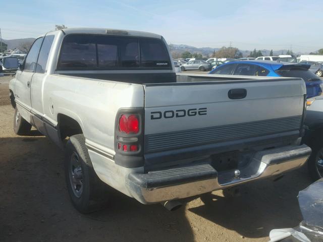 3B7HC13Y7SM171278 - 1995 DODGE RAM 1500 SILVER photo 3