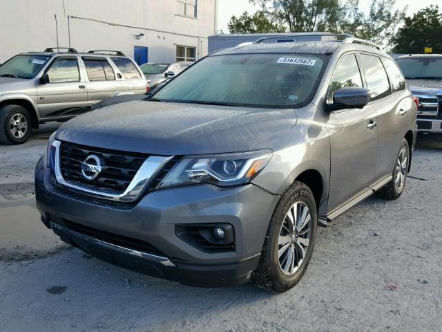 5N1DR2MN1HC695040 - 2017 NISSAN PATHFINDER GRAY photo 2