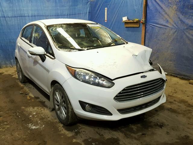 3FADP4EJ7EM100483 - 2014 FORD FIESTA SE WHITE photo 1