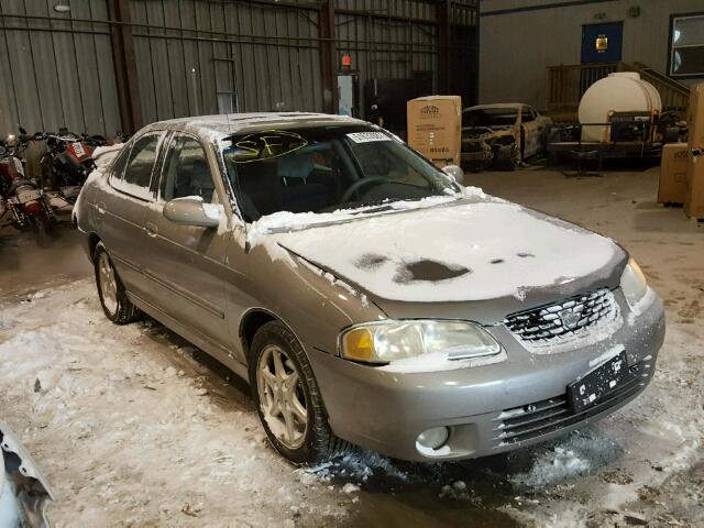 3N1BB51D21L116700 - 2001 NISSAN SENTRA SE GRAY photo 1