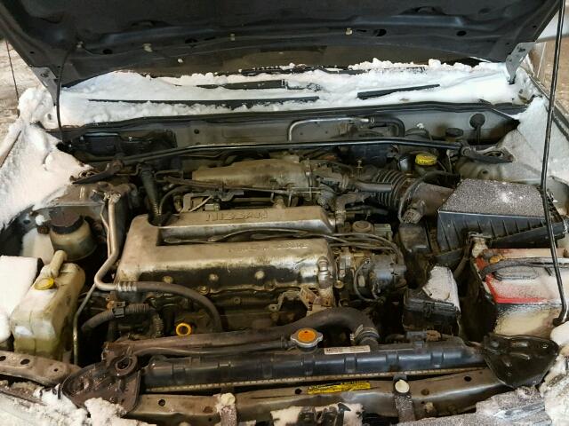 3N1BB51D21L116700 - 2001 NISSAN SENTRA SE GRAY photo 7