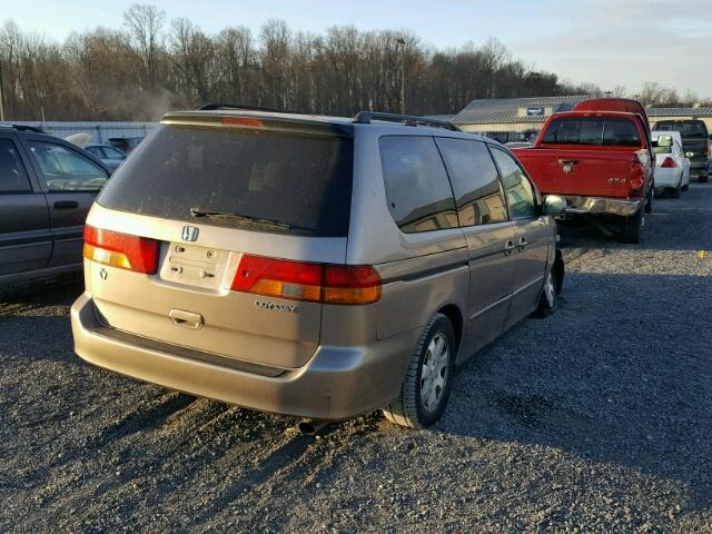 5FNRL18684B065716 - 2004 HONDA ODYSSEY EX TAN photo 4