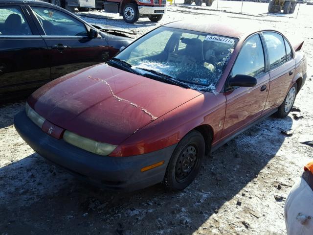 1G8ZH5286WZ293496 - 1998 SATURN SL1 RED photo 2