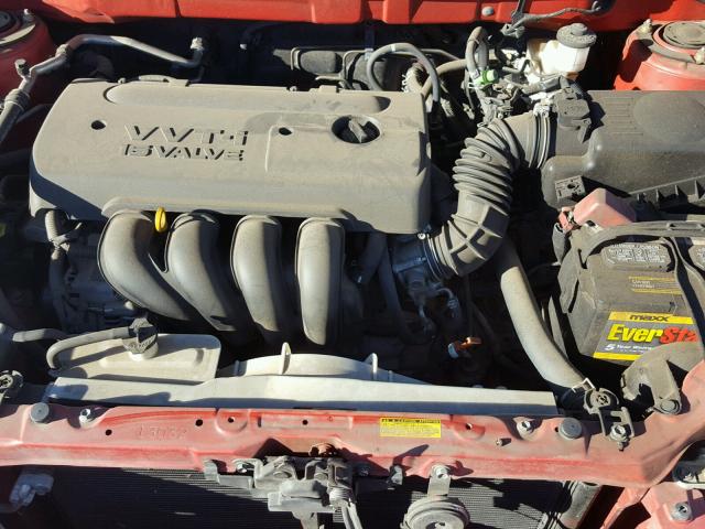 2T1KR32E55C424845 - 2005 TOYOTA MATRIX 红色 照片 7