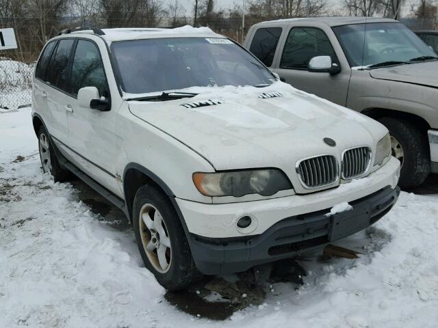 WBAFB33561LH23865 - 2001 BMW X5 4.4I WHITE photo 1