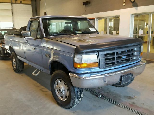 1FTHF26H3TEB74551 - 1996 FORD F250 BLUE photo 1