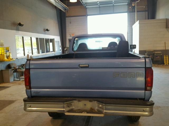 1FTHF26H3TEB74551 - 1996 FORD F250 BLUE photo 6