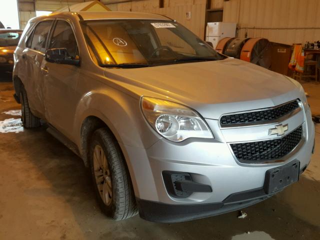 2CNALBEW2A6383397 - 2010 CHEVROLET EQUINOX LS SILVER photo 1