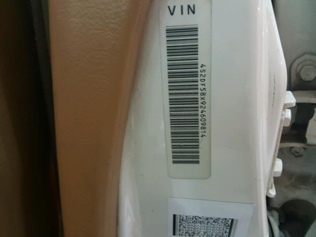 4S2DF58X924609814 - 2002 ISUZU AXIOM XS Ağ foto 10