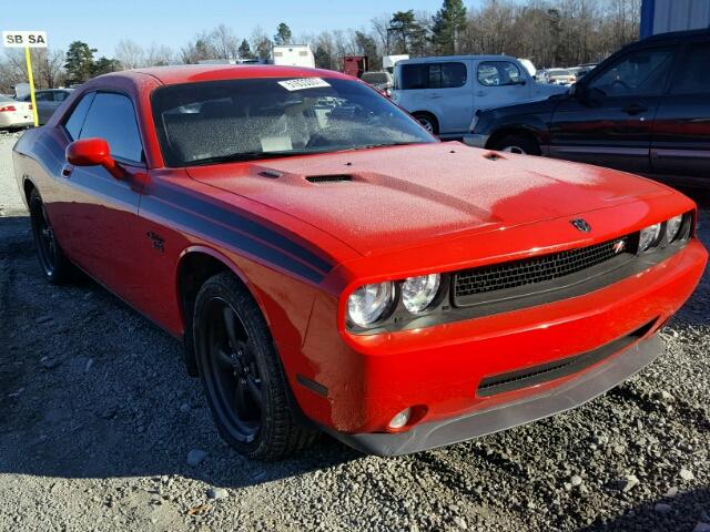 2B3CJ5DT2AH289053 - 2010 DODGE CHALLENGER RED photo 1