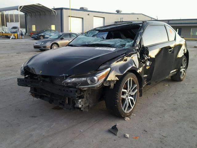 JTKJF5C77E3086558 - 2014 TOYOTA SCION TC 黑色 照片 2