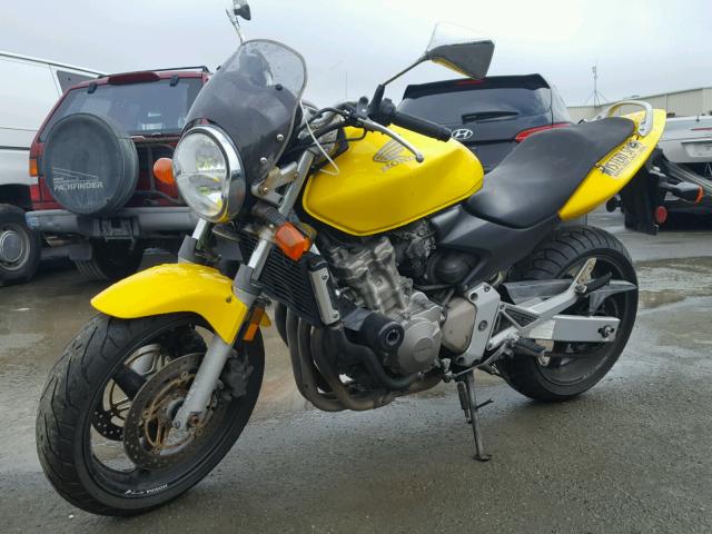 ZDCPC361X4F000266 - 2004 HONDA CB600 F YELLOW photo 2