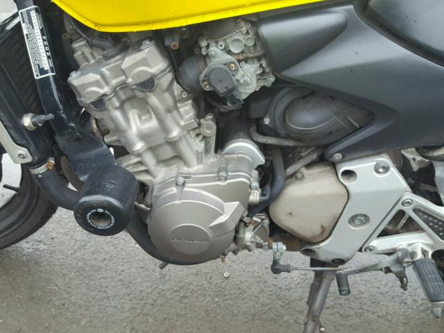 ZDCPC361X4F000266 - 2004 HONDA CB600 F YELLOW photo 7