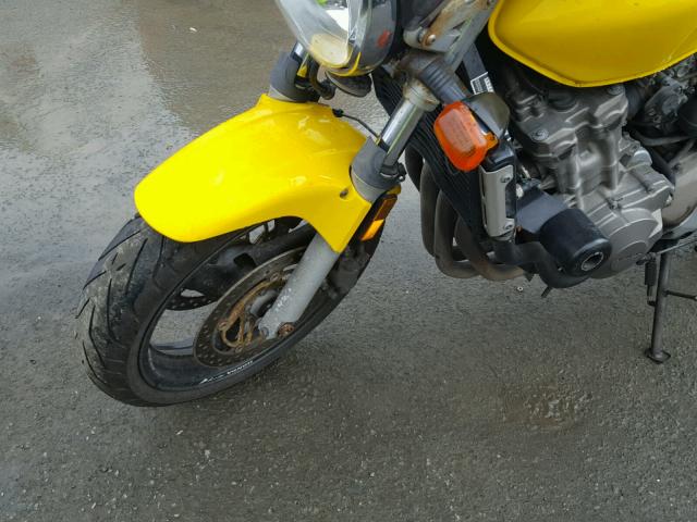 ZDCPC361X4F000266 - 2004 HONDA CB600 F YELLOW photo 9