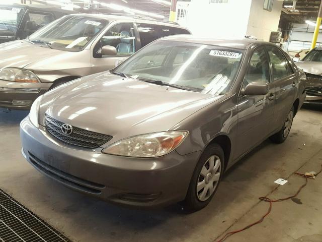 4T1BE32K63U713374 - 2003 TOYOTA CAMRY LE GRAY photo 2