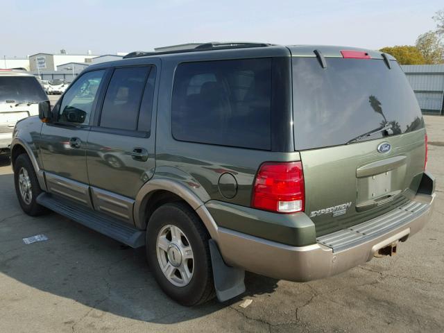 1FMFU17LX3LA64811 - 2003 FORD EXPEDITION GREEN photo 3