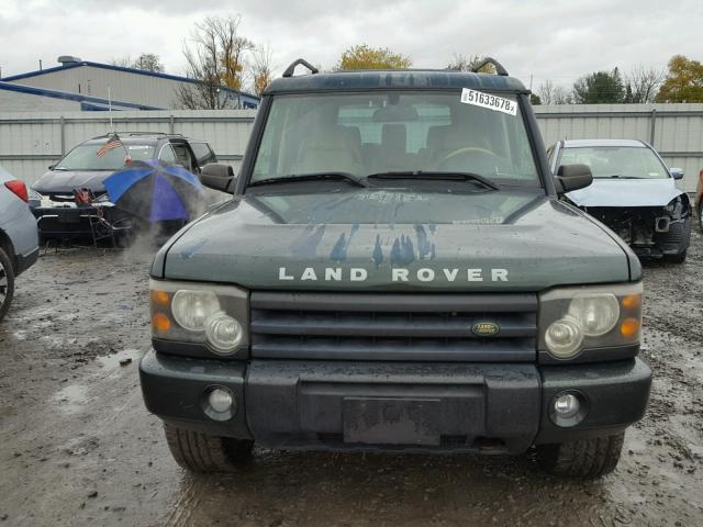 SALTY16433A790620 - 2003 LAND ROVER DISCOVERY GREEN photo 9