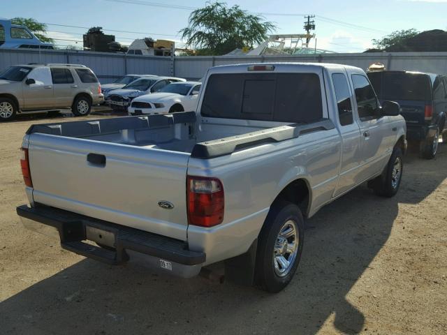 1FTYR14U91PA84985 - 2001 FORD RANGER SUP SILVER photo 4