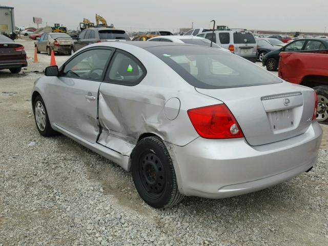 JTKDE167680266303 - 2008 TOYOTA SCION TC 银色 照片 3