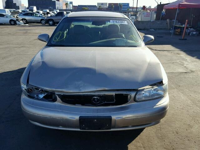 2G4WY55J311286350 - 2001 BUICK CENTURY LI TAN photo 9