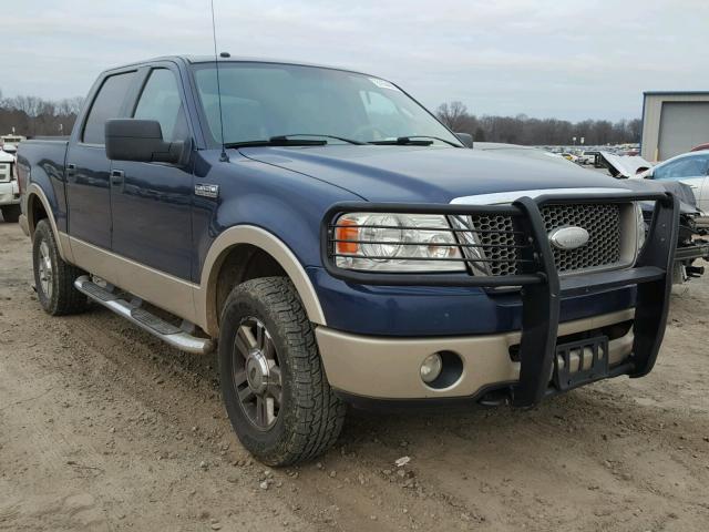 1FTPW14V87KA87315 - 2007 FORD F150 SUPER BLUE photo 1