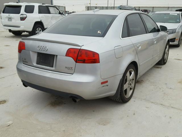 WAUDF68E05A447901 - 2005 AUDI A4 2.0T QU GRAY photo 4