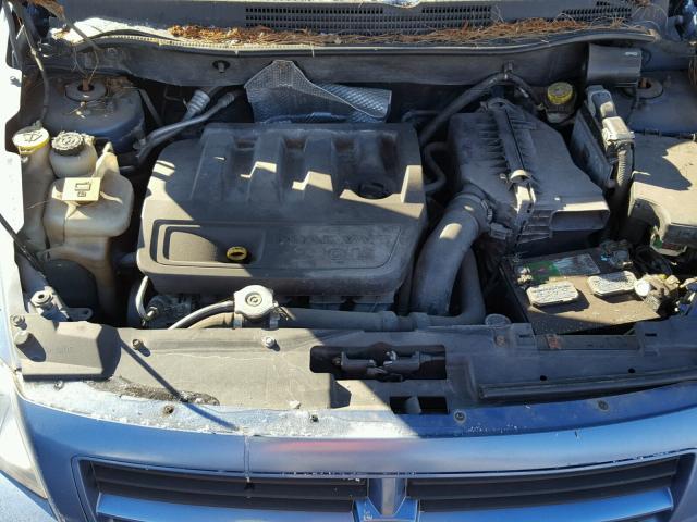 1B3HB28B27D128484 - 2007 DODGE CALIBER BLUE photo 7