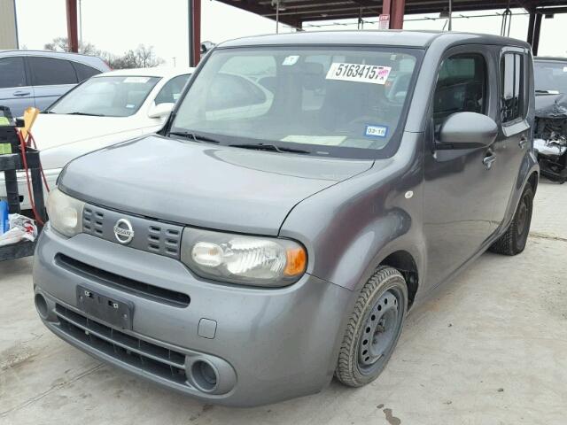 JN8AZ2KR1BT208511 - 2011 NISSAN CUBE BASE GRAY photo 2