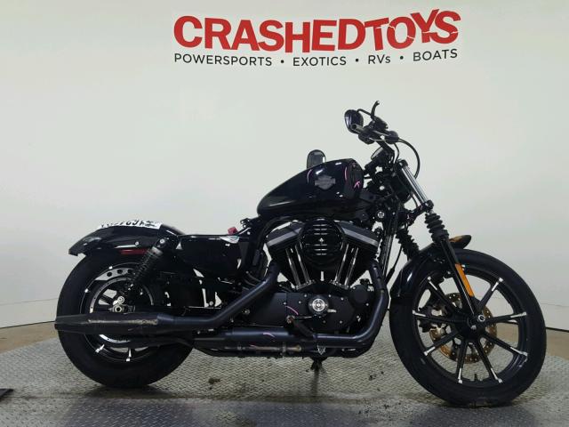 1HD4LE217HC438003 - 2017 HARLEY-DAVIDSON XL883 IRON BLACK photo 1