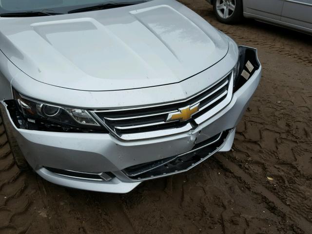 1G1105SA3HU172561 - 2017 CHEVROLET IMPALA LT SILVER photo 9