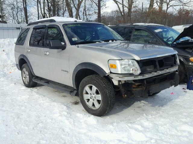 1FMEU73E17UB19507 - 2007 FORD EXPLORER X SILVER photo 1