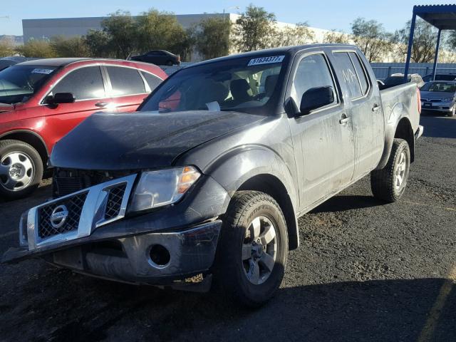 1N6AD0EVXAC400299 - 2010 NISSAN FRONTIER C BLACK photo 2