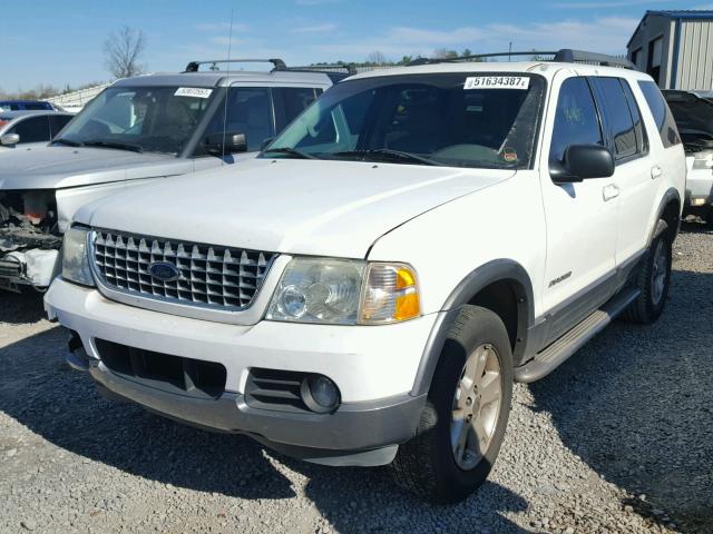 1FMZU63K15UA96728 - 2005 FORD EXPLORER X WHITE photo 2