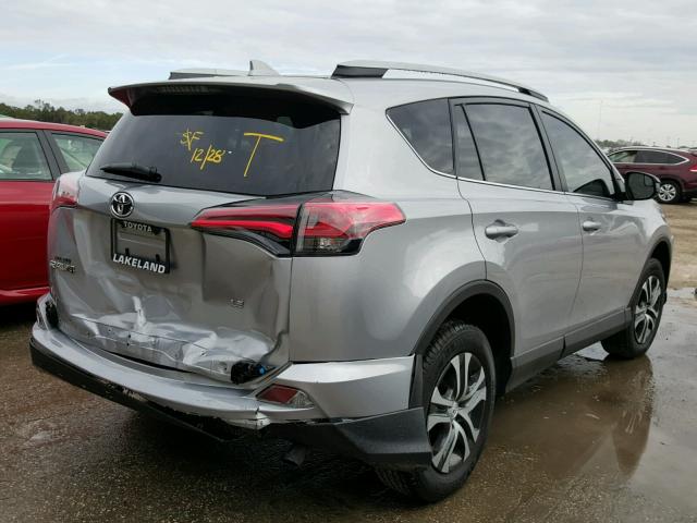 2T3ZFREV5HW405177 - 2017 TOYOTA RAV4 LE SILVER photo 4