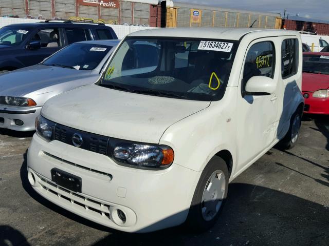 JN8AZ28R49T126600 - 2009 NISSAN CUBE BASE WHITE photo 2