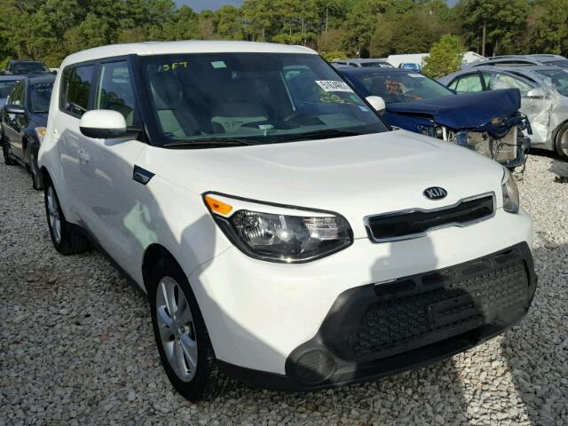 KNDJP3A58F7789168 - 2015 KIA SOUL + WHITE photo 1