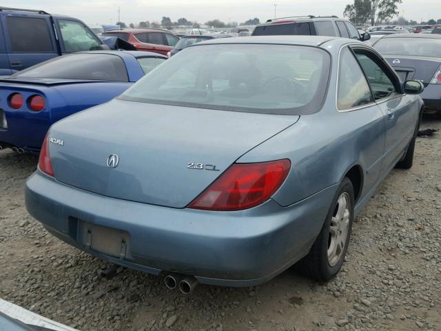 19UYA3256WL003780 - 1998 ACURA 2.3CL TEAL photo 4